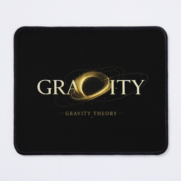 Item preview, Gravity Theory | Luxury Cosmic Typography designed and sold by rigelcreation.