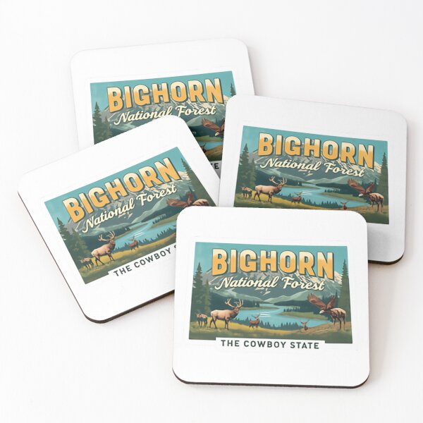 Item preview, Bighorn National Forest The Cowboy State Wyoming Wildlife Travel designed and sold by Simsimah26Parks.