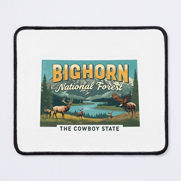 Item preview, Bighorn National Forest The Cowboy State Wyoming Wildlife Travel designed and sold by Simsimah26Parks.