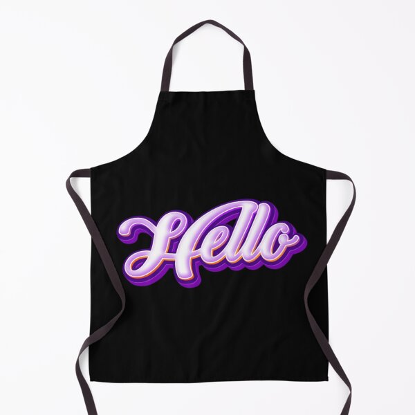 Item preview, Glowing Hello Typography designed and sold by Khadigadesings.