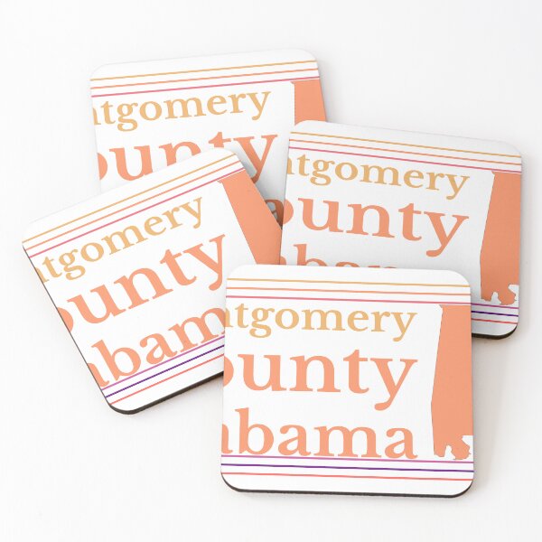 Item preview, Montgomery County Alabama Highlighted on State Map designed and sold by TheIconSmith.
