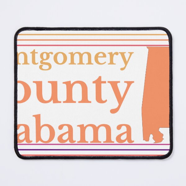 Item preview, Montgomery County Alabama Highlighted on State Map designed and sold by TheIconSmith.