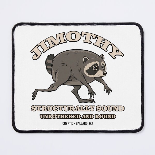 Item preview, Jimothy the Raccoon - Ballard Seattle Cryptid designed and sold by TheSillySartor.
