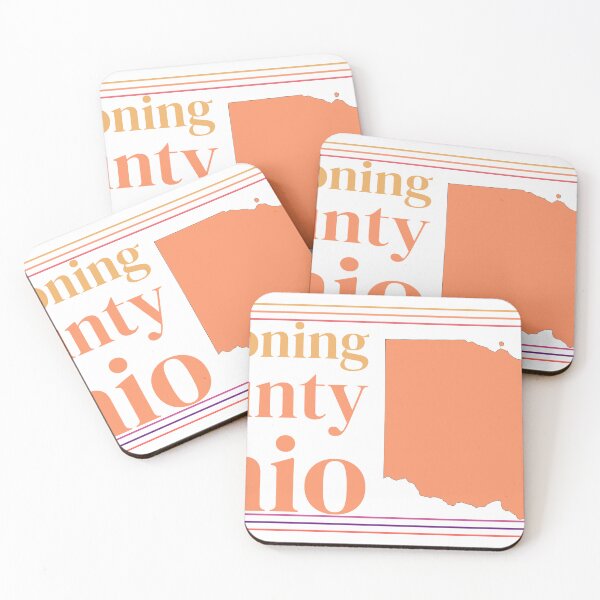 Item preview, Mahoning County Ohio Highlighted on State Map designed and sold by TheIconSmith.