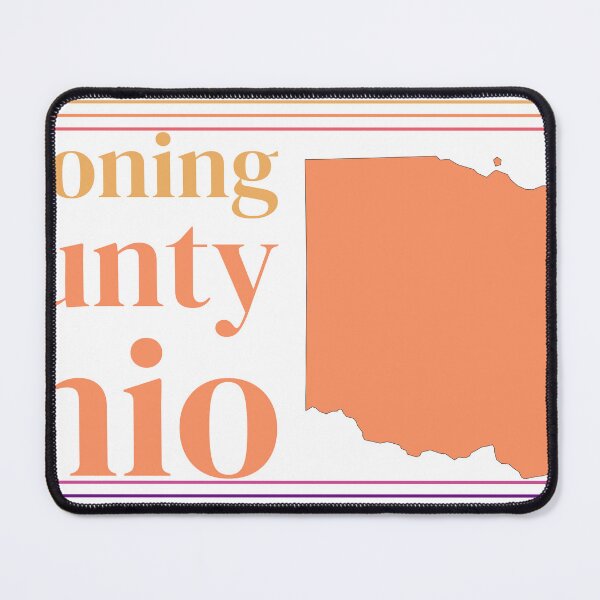 Item preview, Mahoning County Ohio Highlighted on State Map designed and sold by TheIconSmith.