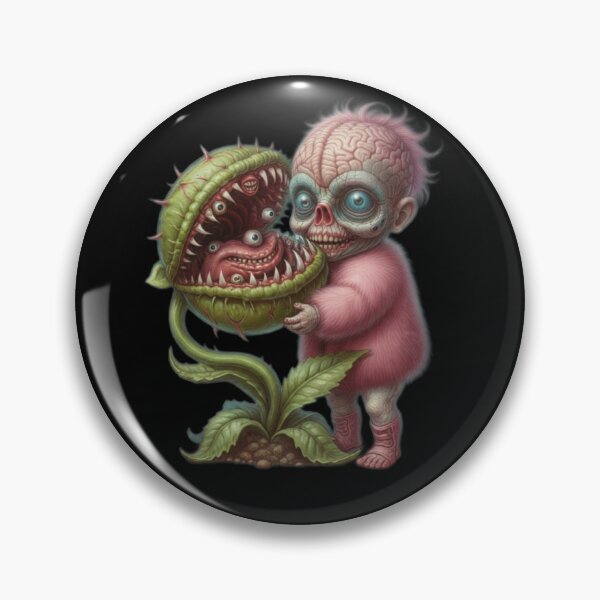 Item preview, The Adventures of Brainy Hugging Venus Flytrap designed and sold by LujziWorld.