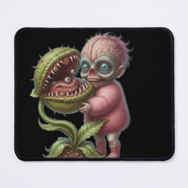 Item preview, The Adventures of Brainy Hugging Venus Flytrap designed and sold by LujziWorld.
