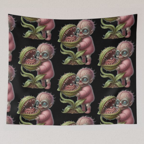 Item preview, The Adventures of Brainy Hugging Venus Flytrap designed and sold by LujziWorld.