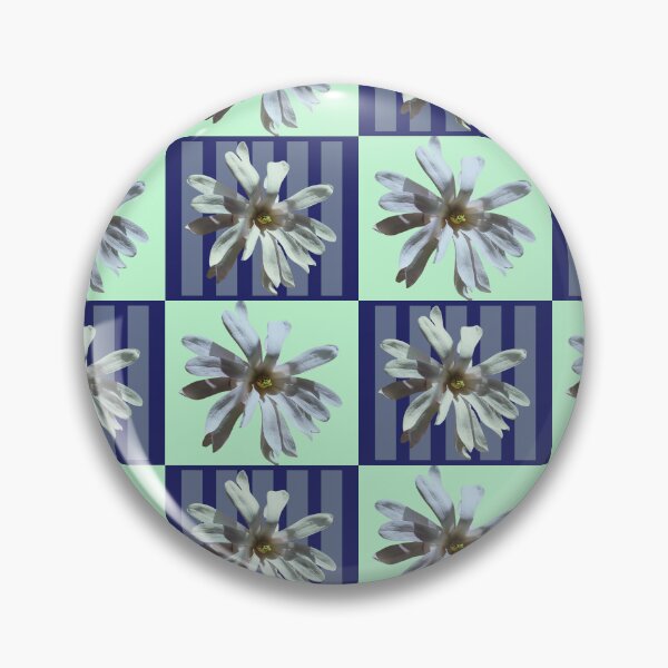 Item preview, Elegant Star Magnolia Macro Flower Photography Bedding Collage designed and sold by JurateArt-DK.