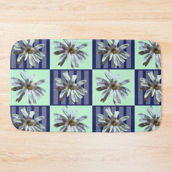 Item preview, Elegant Star Magnolia Macro Flower Photography Bedding Collage designed and sold by JurateArt-DK.