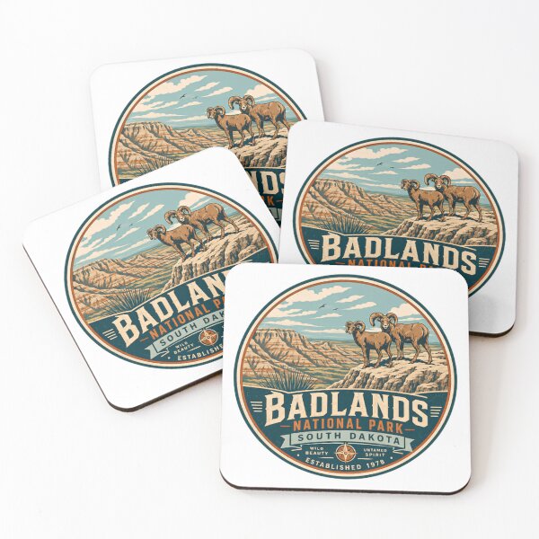 Item preview, Badlands National Park South Dakota Wild Beauty Untamed Spirit Travel Visitor Hiker designed and sold by Simsimah26Parks.