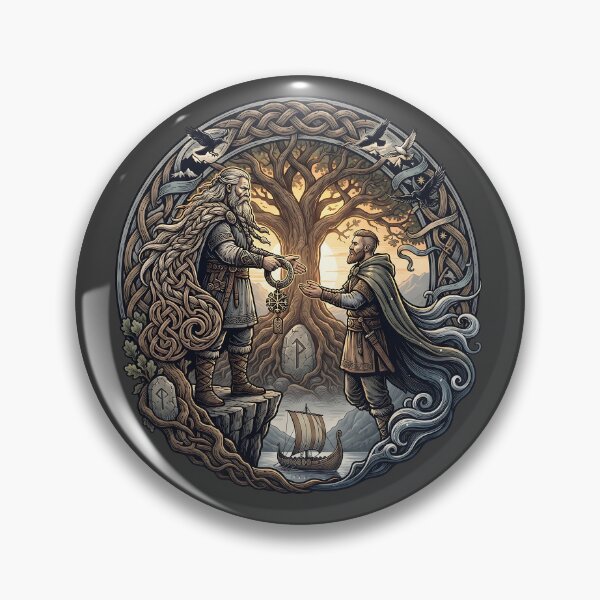 Item preview, Bearded Viking Legacy Yggdrasil Heritage designed and sold by MythicCotton.