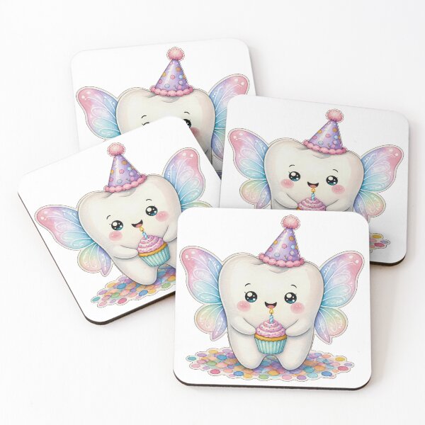 Item preview, Cute Tooth Fairy Birthday Cake Design designed and sold by Mommy-Smile.