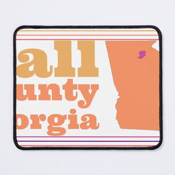 Item preview, Hall County Georgia Highlighted on State Map designed and sold by TheIconSmith.