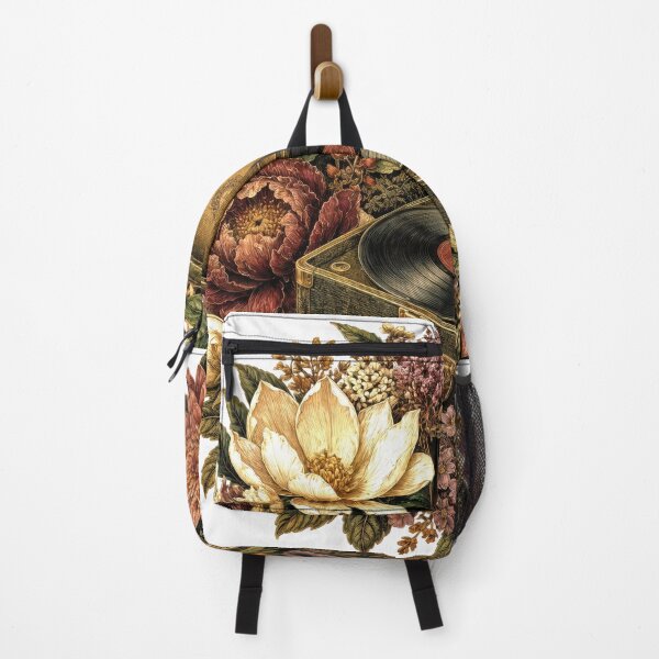 Item preview, Sticker - Decal - T-shirt: Vintage Gramophone Bloom designed and sold by ForeverPrintsOK.