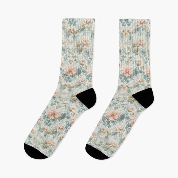 Item preview, Romantic Regency Garden in soft pastels designed and sold by GraffiTimi.