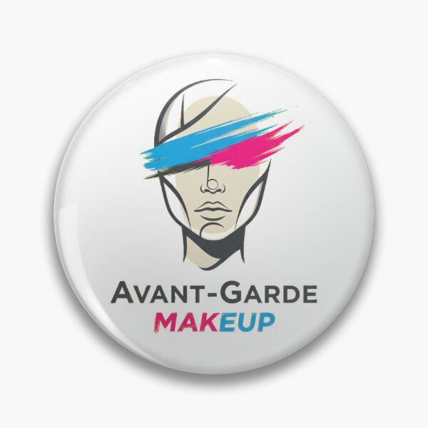 Item preview, Avant-Garde Makeup Artistic Abstract Face Bold Brush Strokes Logo designed and sold by Ahmed Nedji.
