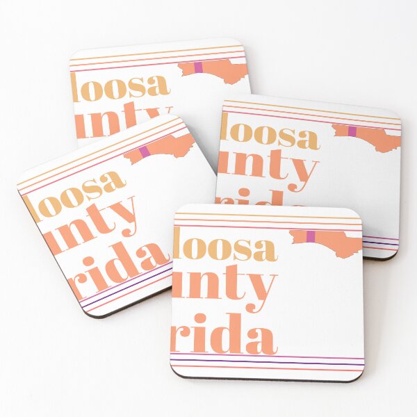 Item preview, Okaloosa County Florida Highlighted on State Map designed and sold by TheIconSmith.