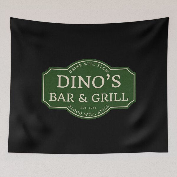 Item preview, Dino_s Bar and Grill designed and sold by thamgintale22.