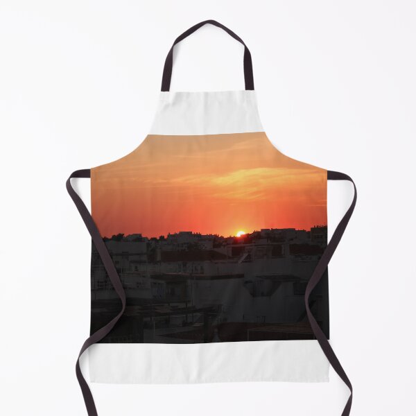 Item preview, Sunset Over City Rooftops designed and sold by eddiebarronshop.