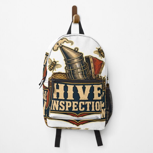 Item preview, Beekeeping Shirt Vintage Hive Inspection Flash Badge designed and sold by Freshloop Studio | Whimsical Vintage Art.