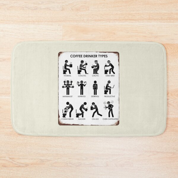 Item preview, Coffee Drinker Types designed and sold by Aise06.