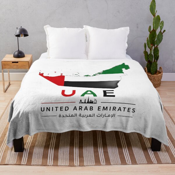 Item preview, UAE Map with National Flag Design designed and sold by ali prints.