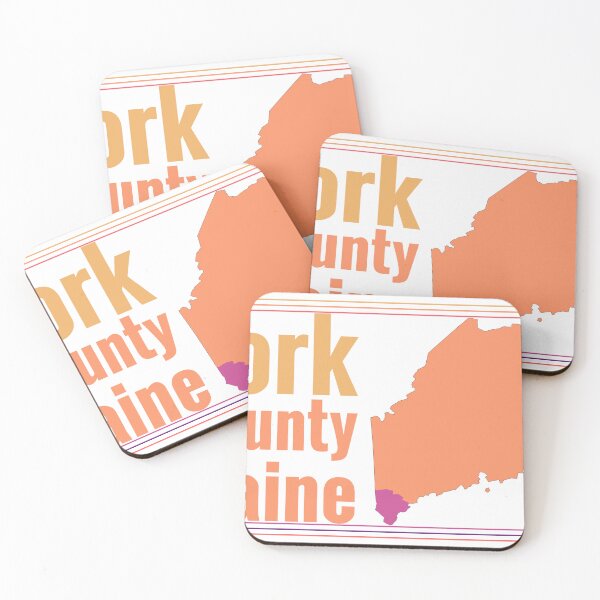 Item preview, York County Maine Highlighted on State Map designed and sold by TheIconSmith.