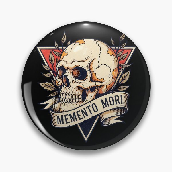 Item preview, Memento Mori Skull Flowers and Dead Leaves designed and sold by nuel-art.