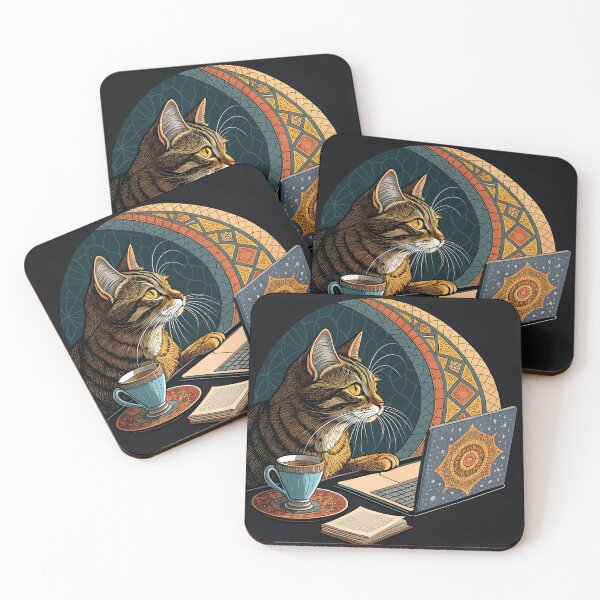 Item preview, I are programmer - cool hacker cat- islamic mood and decoration designed and sold by Arch & Avenue.
