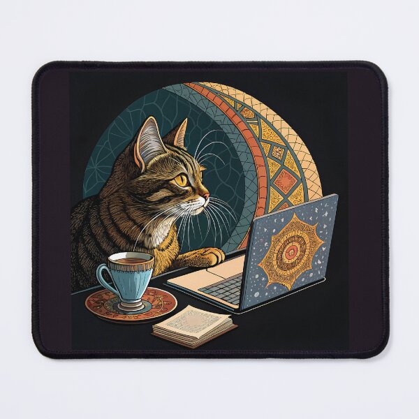 Item preview, I are programmer - cool hacker cat- islamic mood and decoration designed and sold by Arch & Avenue.