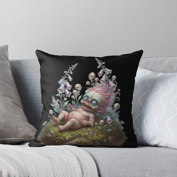 Item preview, The Adventures of Brainy Skull Flower Meadow Dream designed and sold by LujziWorld.