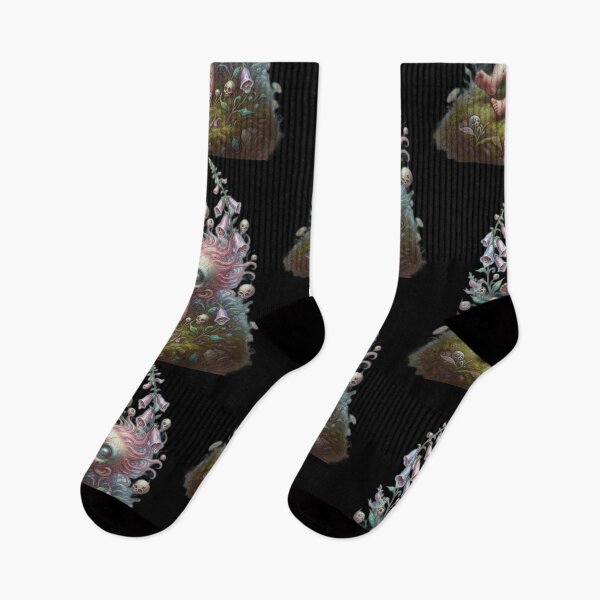 Item preview, The Adventures of Brainy Skull Flower Meadow Dream designed and sold by LujziWorld.