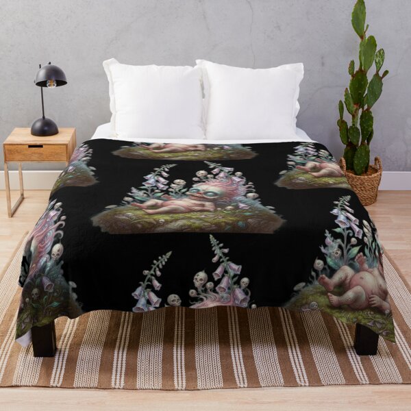 Item preview, The Adventures of Brainy Skull Flower Meadow Dream designed and sold by LujziWorld.