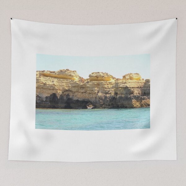 Item preview, Coastal Cliffs and Clear Blue Sea designed and sold by eddiebarronshop.