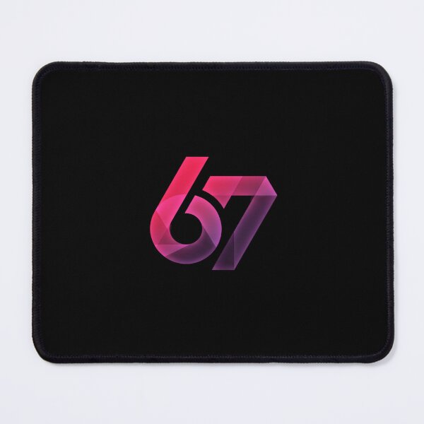 Item preview, Modern Translucent Pink and Purple Number 67 designed and sold by Sergii Davydenko.