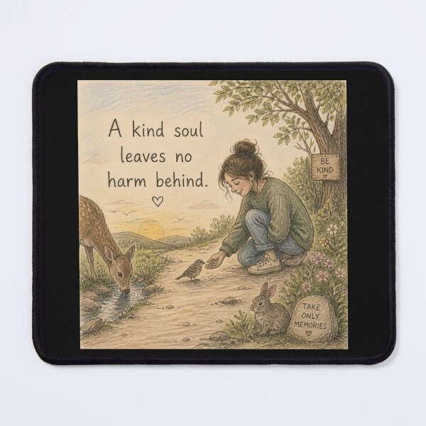 Item preview, A kind soul leaves no harm behind designed and sold by CinemaChronik.