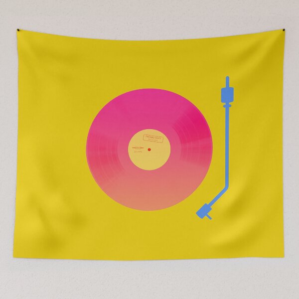 Item preview, Vinyl Pop Art Turntable designed and sold by Asterisk-a.