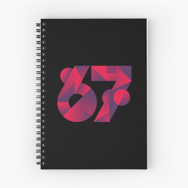 Item preview, Abstract Geometric Red and Purple Number 67 Illustration designed and sold by Sergii Davydenko.