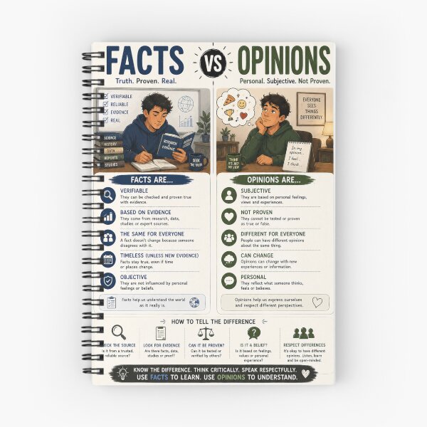 Item preview, Facts vs Opinions designed and sold by HarTee.