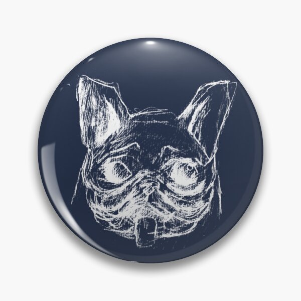 Item preview, Tao French Bulldog Dog Pet Portrait Pencil Sketch Midnight Aesthetic designed and sold by BOKEbyTC.