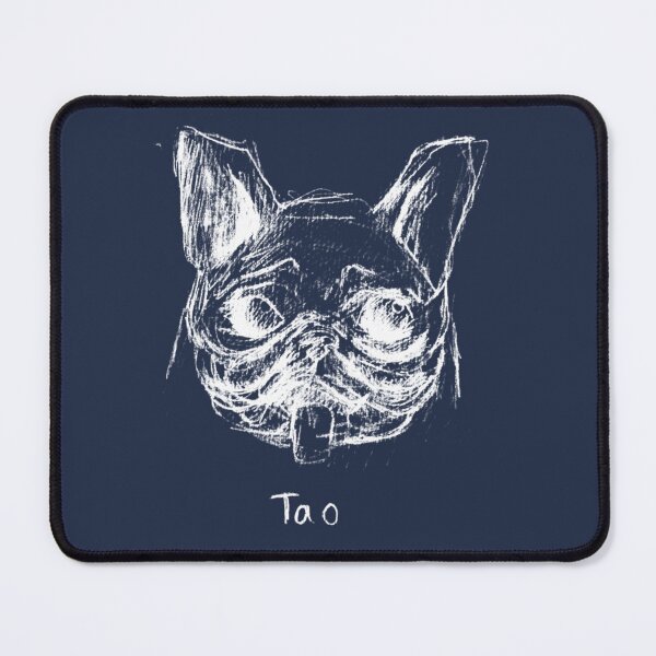 Item preview, Tao French Bulldog Dog Pet Portrait Pencil Sketch Midnight Aesthetic designed and sold by BOKEbyTC.
