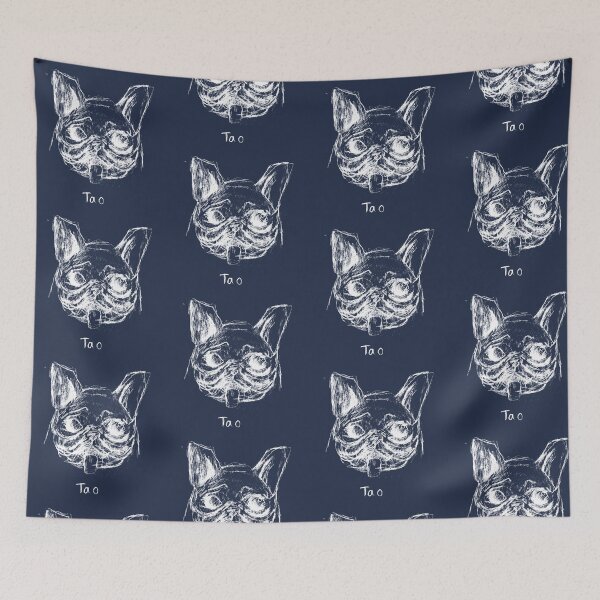 Item preview, Tao French Bulldog Dog Pet Portrait Pencil Sketch Midnight Aesthetic designed and sold by BOKEbyTC.