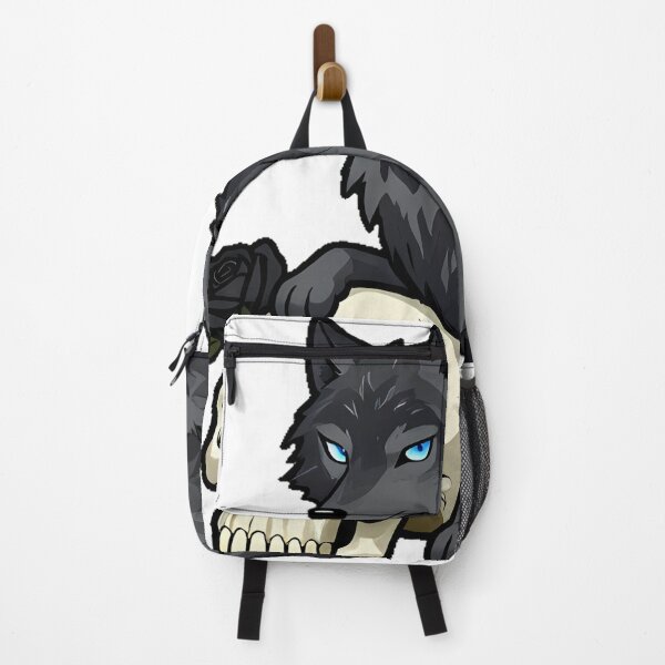 Item preview, Gothic Wolf with Skull designed and sold by IllumeInk.