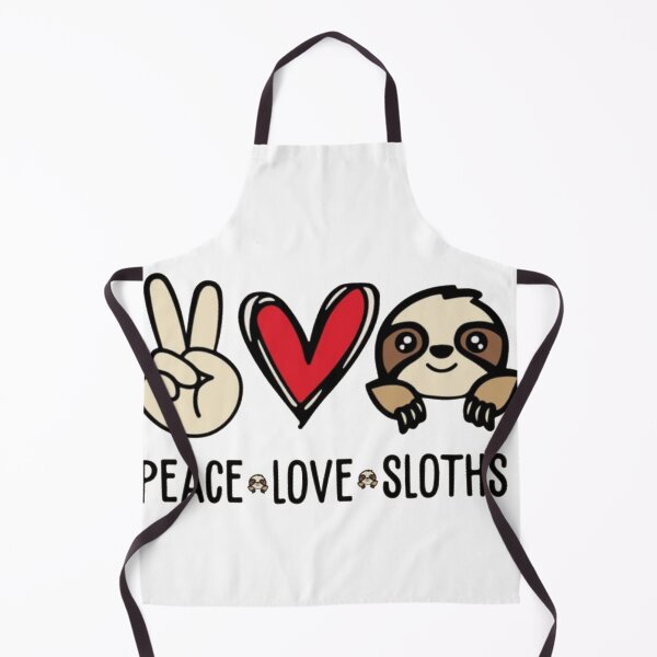Item preview, Funny Sloth Peace Love Sloth gift for your Lazy friend designed and sold by Gbriel3.