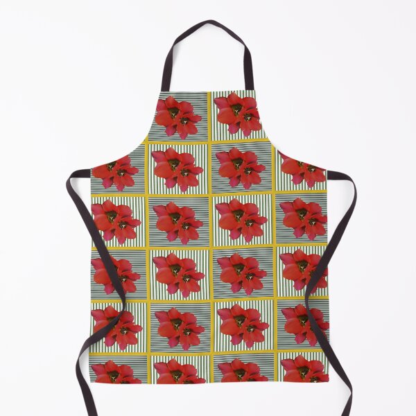 Item preview, Bold Red Tulips Macro Flower Photography Bedding Collage designed and sold by JurateArt-DK.