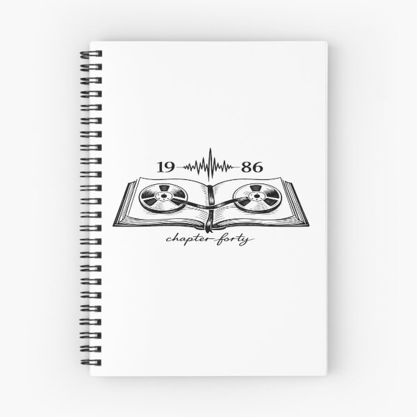 Item preview, 1986 Chapter Forty Book Cassette 40th Birthday Gift for Readers designed and sold by POD DYNASTY | Original Print On Demand T-Shirt Graphics.