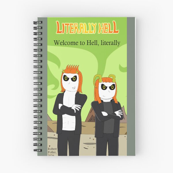 Item preview, Literally Hell - Damien & Lucy  designed and sold by Literally Hell Shop.