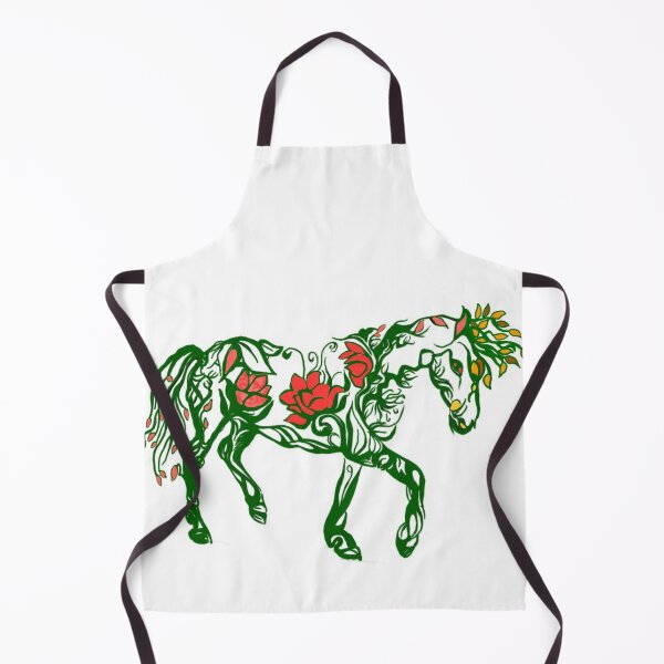 Item preview, Stylised horse with floral elements designed and sold by Fayes4Art.