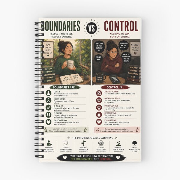 Item preview, Boundaries vs Control designed and sold by HarTee.